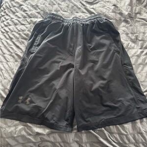Under Armour Men's Charcoal Athletic Shorts